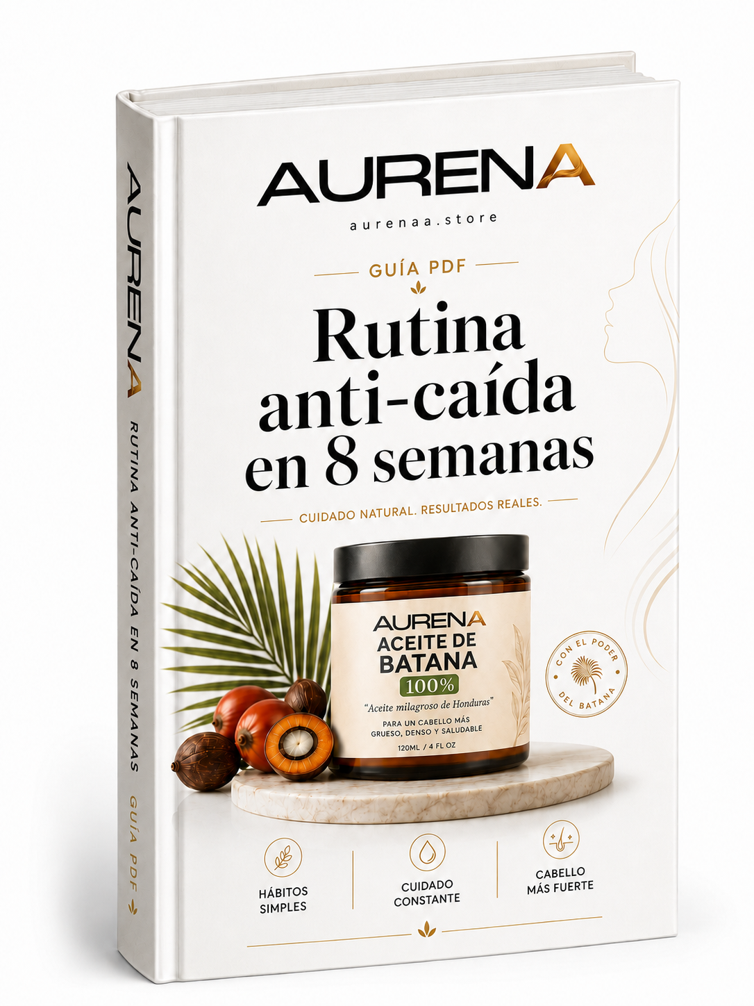 Ebook PDF AURENA™ — Rutina Anti-Caída en 8 Semanas