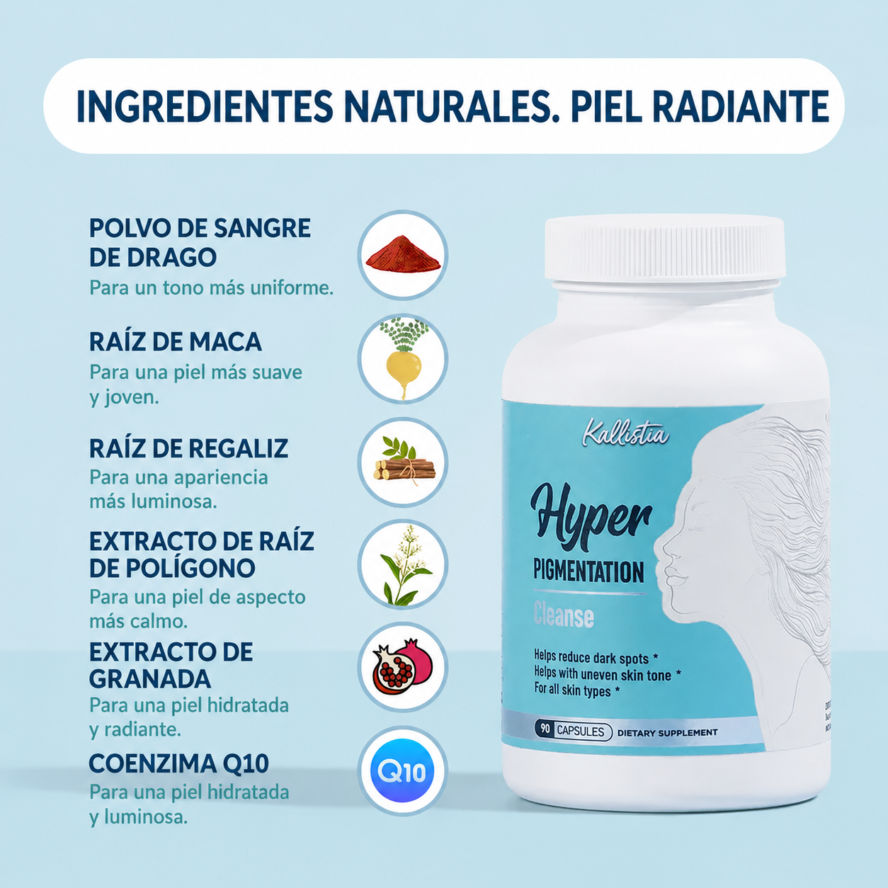 KALLISTIA™ Cápsulas para Manchas y Tono Desigual