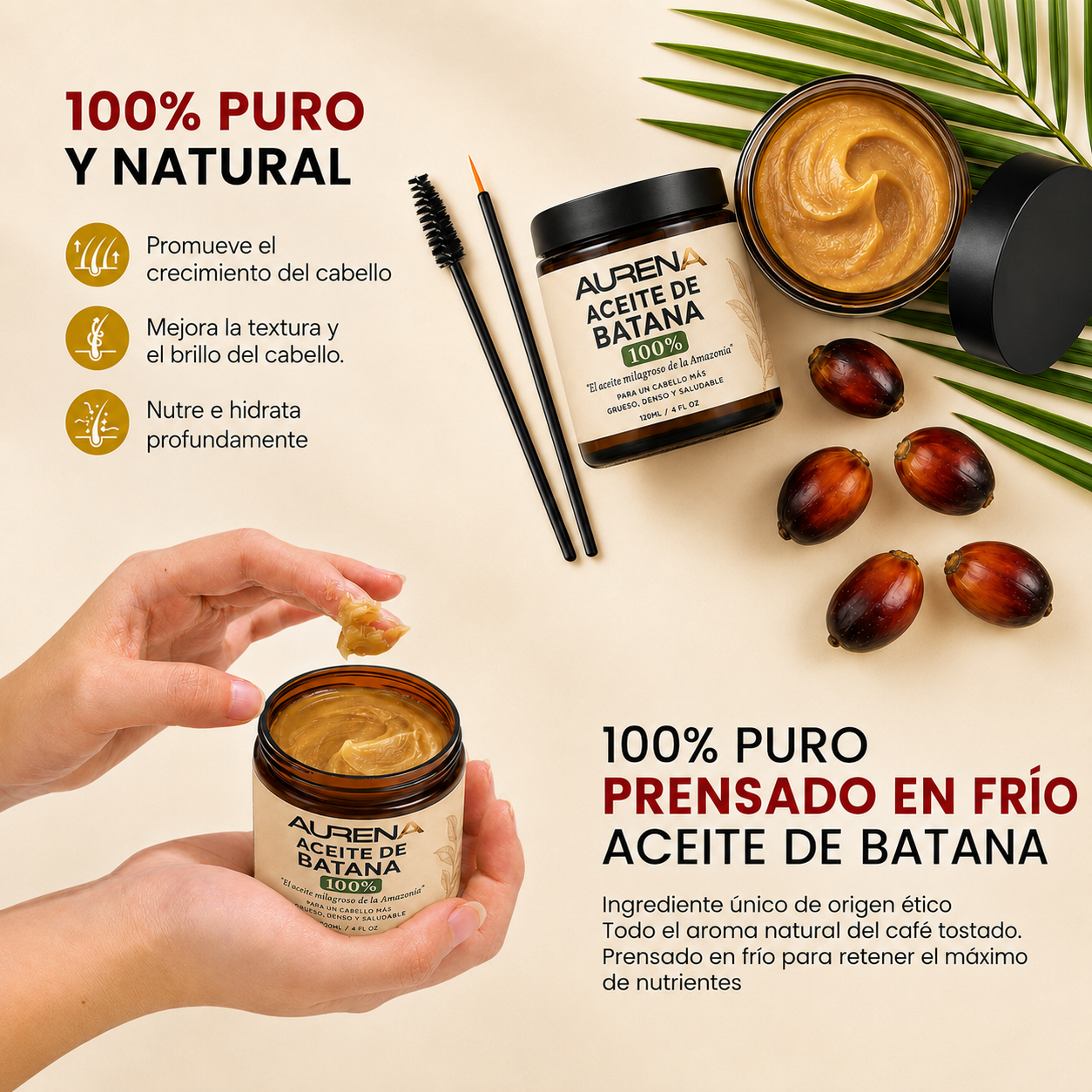 ACEITE DE BATANA | REVITALIZA TU CABELLO