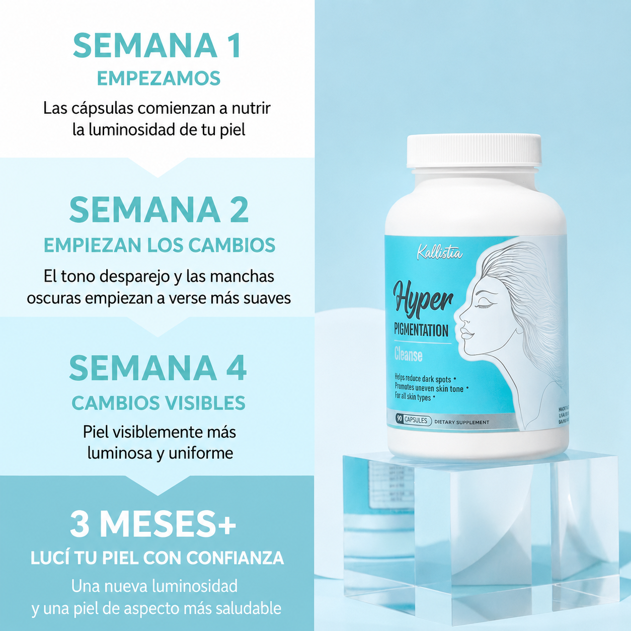 KALLISTIA™ Cápsulas para Manchas y Tono Desigual