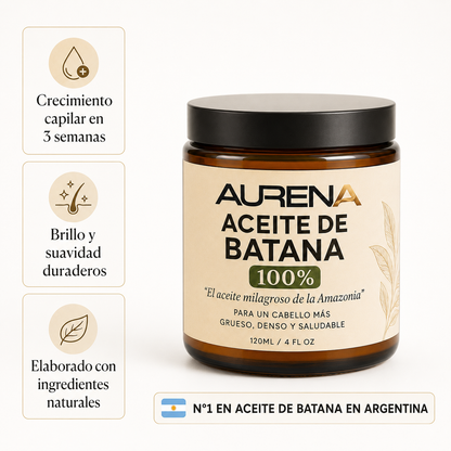 ACEITE DE BATANA | REVITALIZA TU CABELLO